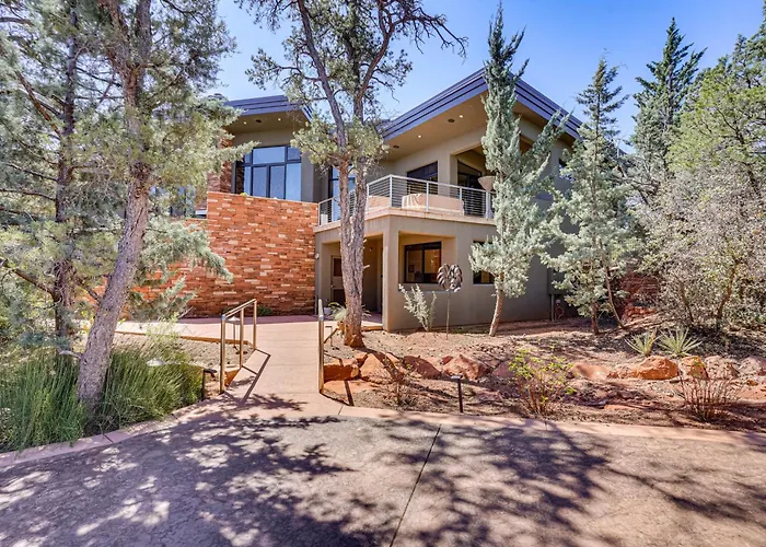 Mountain-view Patio: Near Trails